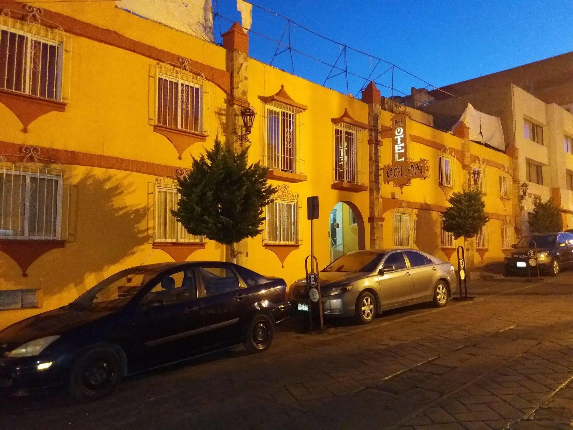 Hotel Colon De Zacatecas Exterior foto